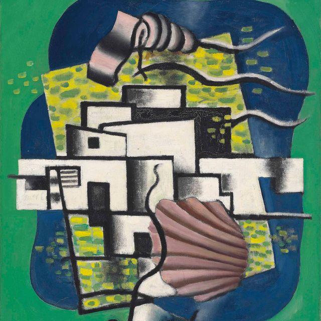 Fernand Léger — Композиция "авек кокиль"