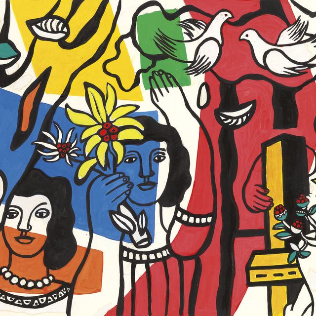 Fernand Léger — Женщины с цветами