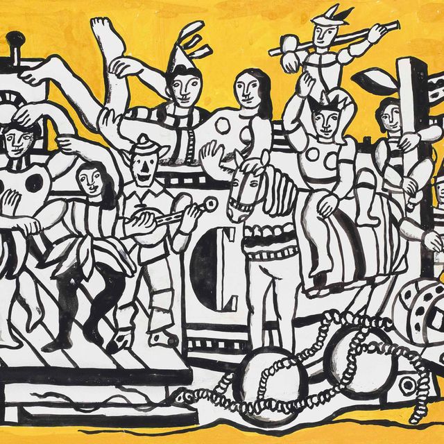Fernand Léger — Грандиозный парад в фонде желтых