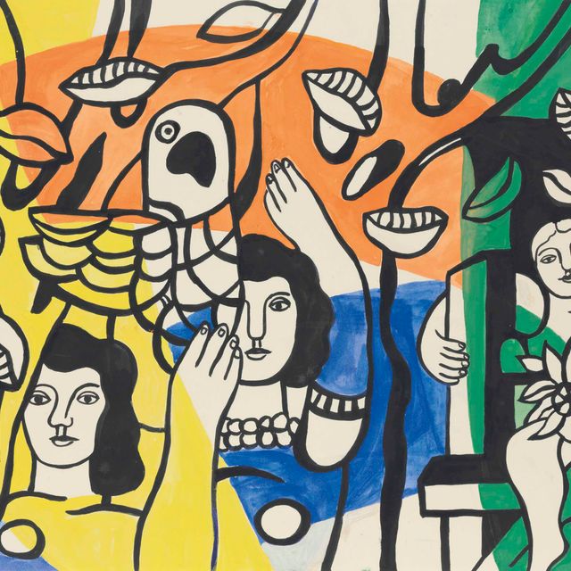 Fernand Léger — Женщины на перроке