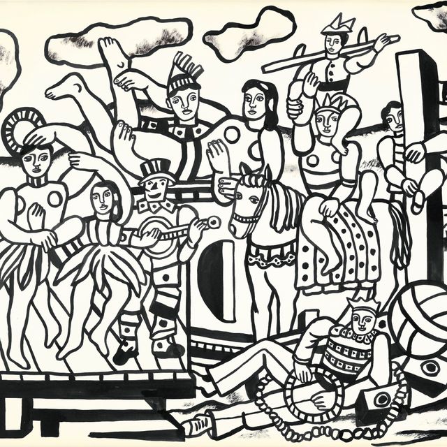Fernand Léger — Этюд для Большого парада