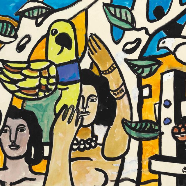 Fernand Léger — Женщины на перроке