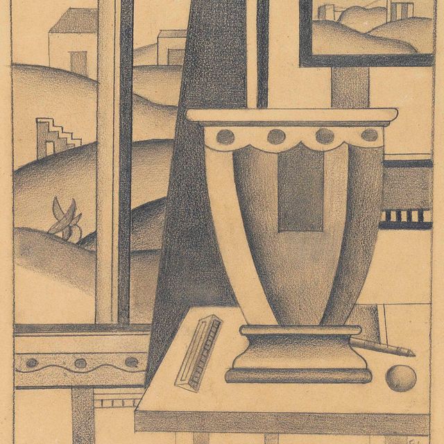 Fernand Léger — Ваза без окна