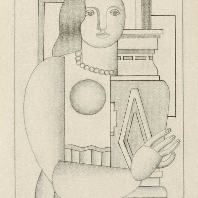 Fernand Léger — Женщина в вазе