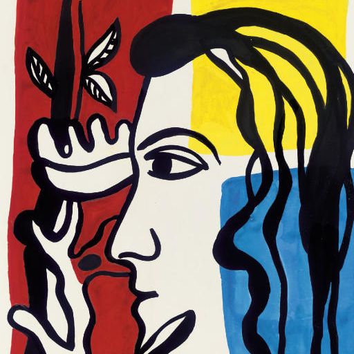 Fernand Léger — Фигура а-ля флер