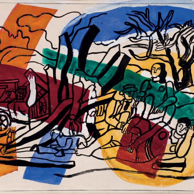 Fernand Léger — Вечеринка в кампанье