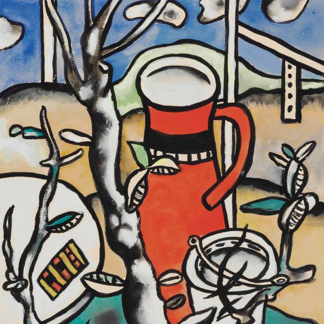 Fernand Léger — Смерть природы в красном вине