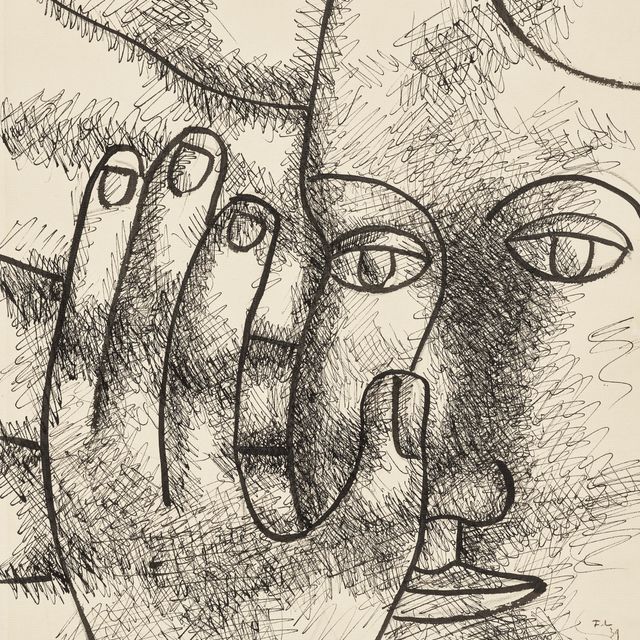 Fernand Léger — Лицо настоящей женщины, главной девственницы сына