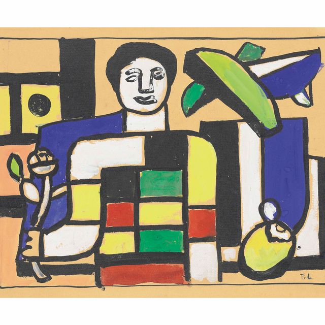 Fernand Léger — Бюст женщины
