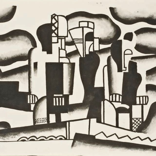 Fernand Léger — Этюд для показа сцены из "Творения Мира"