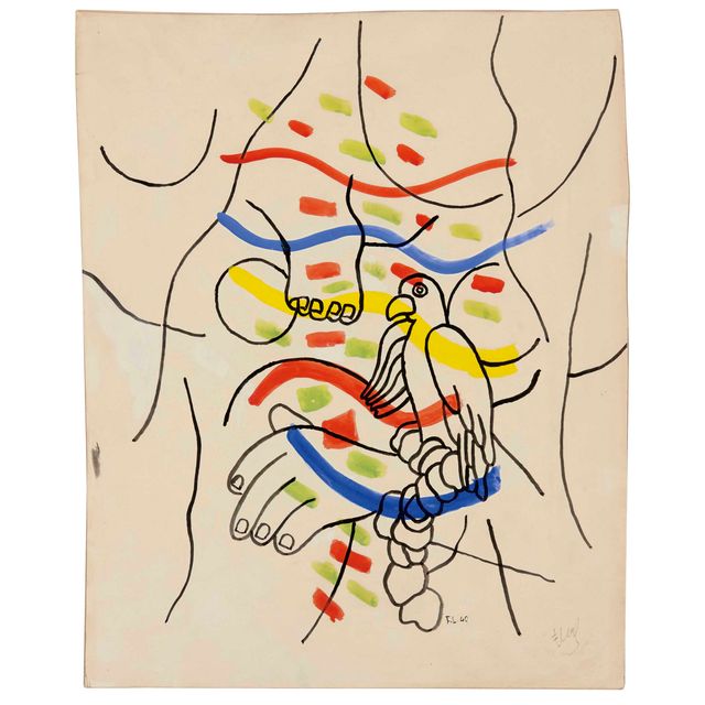 Fernand Léger — Этюд для «Женщин в перроке »