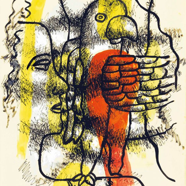 Fernand Léger — Профиль и перроке