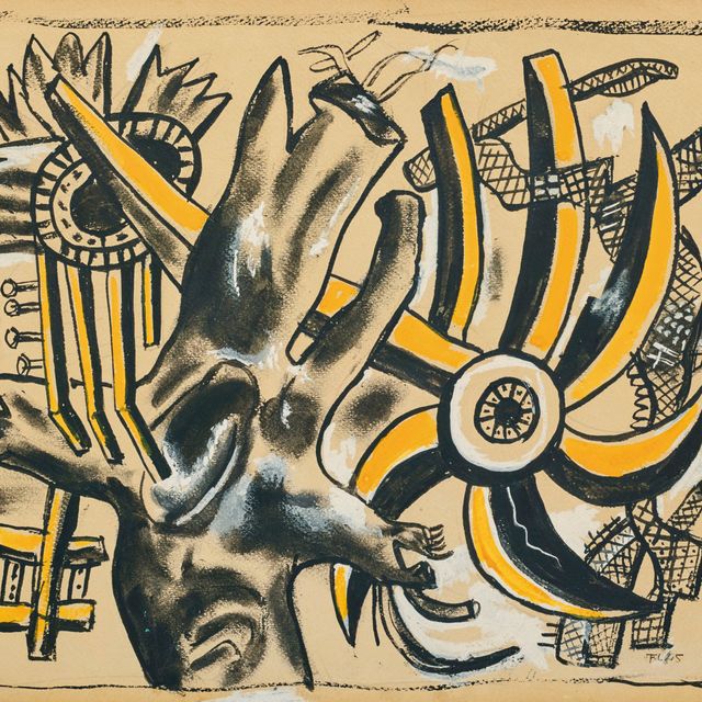 Fernand Léger — Дерево и флер