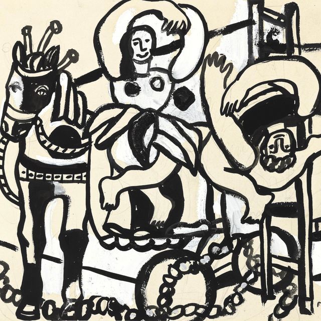 Fernand Léger — Трапезист и лекуйер