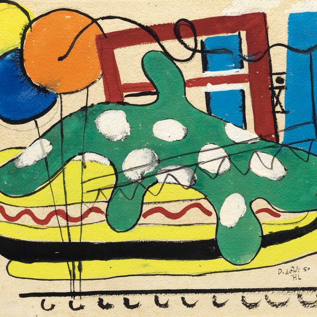 Fernand Léger — Довиль (справа и слева )