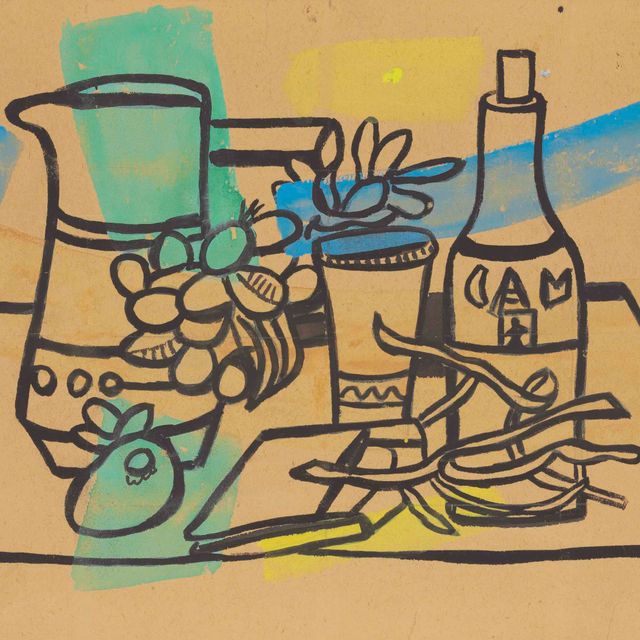 Fernand Léger — Этюд о смерти природы в стиле бутей