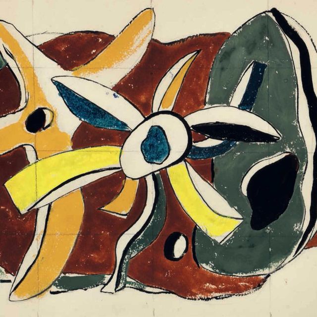 Fernand Léger — Композиция ( прямая и оборотная стороны )