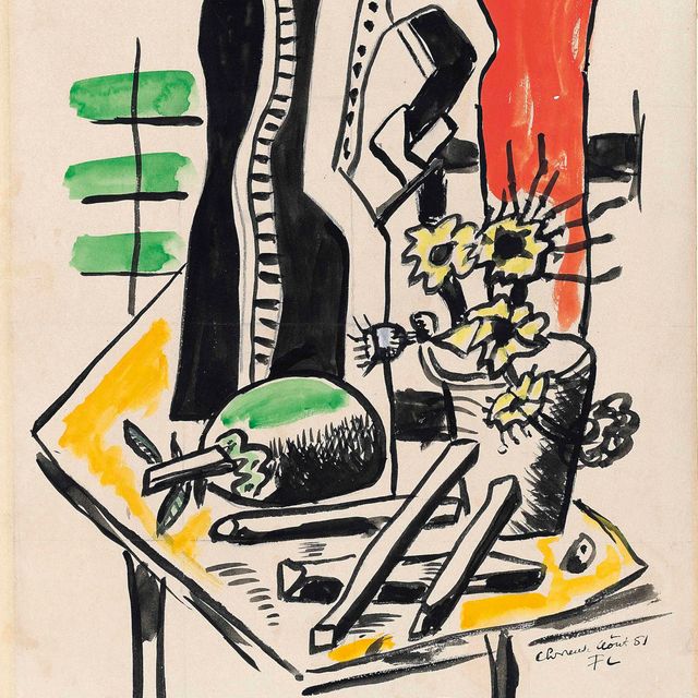 Fernand Léger — Смерть природы в горшке с цветами
