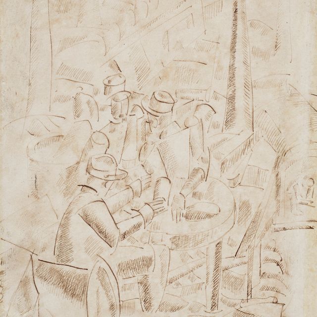 Fernand Léger — Солдаты, танцующие в Абри, Аргонна