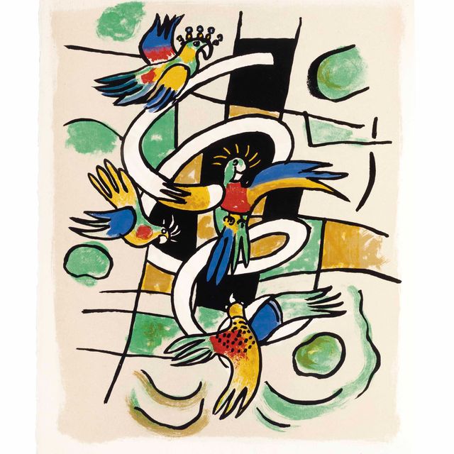 Fernand Léger — Цирк, Les Editions Verve, Париж, 1950
