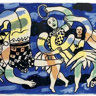 Fernand Léger — Фернан Леже, Цирк, Tériade, Les Editions Verve, Париж, 1950 (Сапфир 44-106)