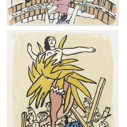 Fernand Léger — Цирк, Париж, Tériade, Les Editions Verve, 1950 (С. 44-106)