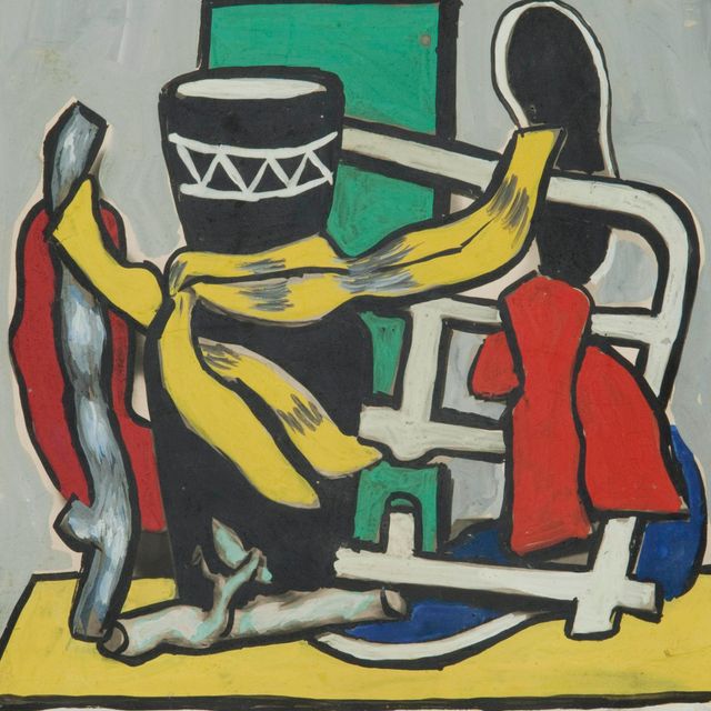 Fernand Léger — Композиция (этюд для юной камеристки)