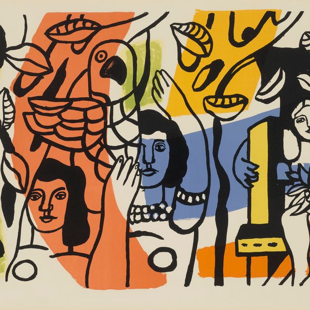 Fernand Léger — Женщины на перроке