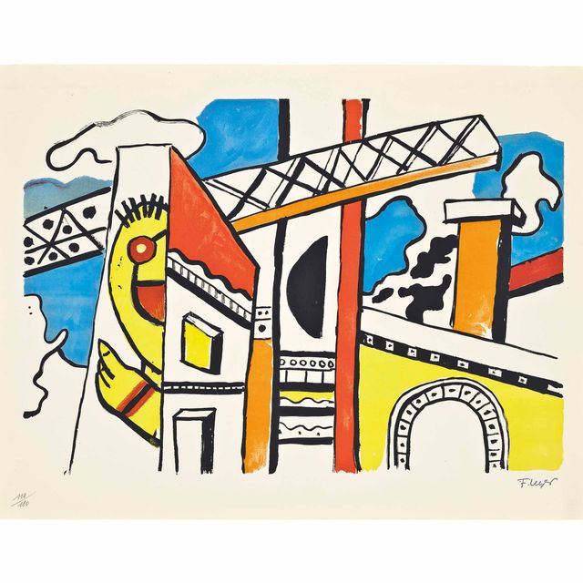 Fernand Léger — Ла Виль, Триада, Париж, 1959 (Сапфир, стр. 238-239, 286-287)