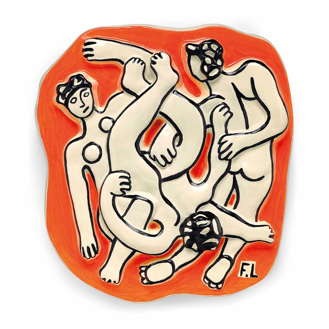 Fernand Léger — Акробаты на Любимом апельсине