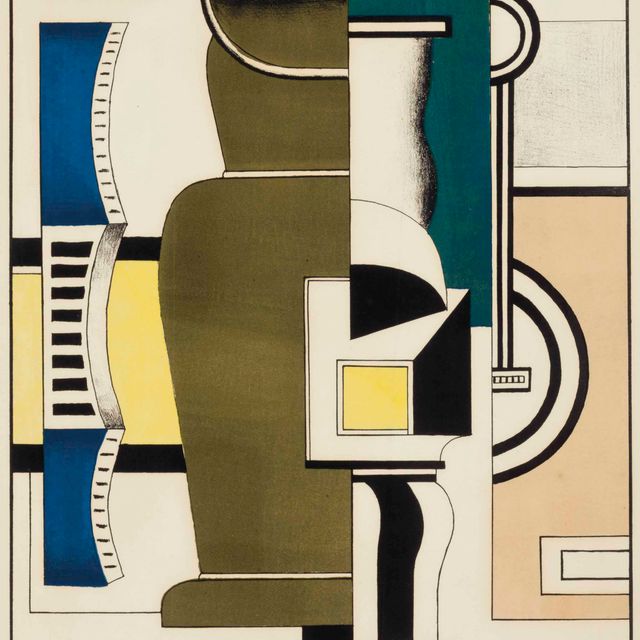 Fernand Léger — Ле Ваза (Сапфир 12)