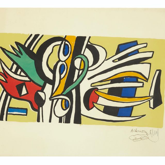 Fernand Léger — Композиционная фреска