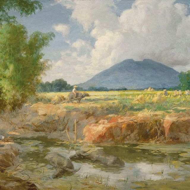 Fernando Amorsolo — Посадка риса