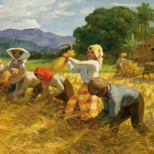 Fernando Amorsolo — Комбайны