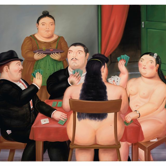 Fernando Botero — Игроки в карты