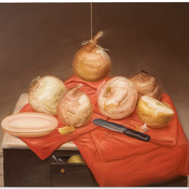 Fernando Botero — Натюрморт с луком