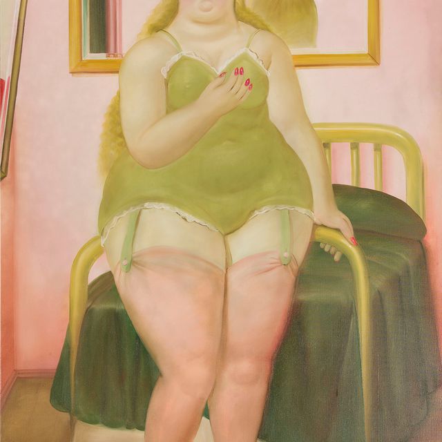 Fernando Botero — В спальне