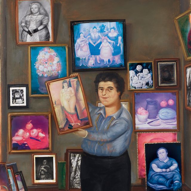 Fernando Botero — Портрет Надин Хаим