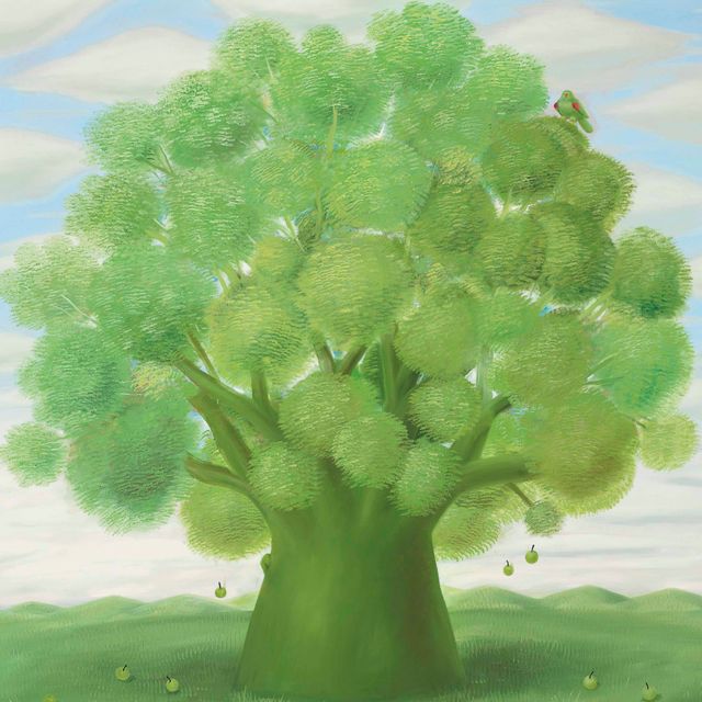 Fernando Botero — Дерево (Дерево с птицей)