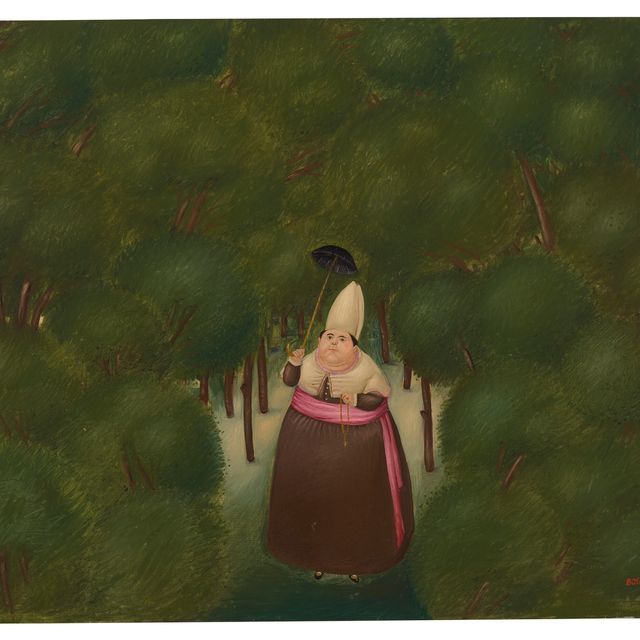 Fernando Botero — Епископ в лесу