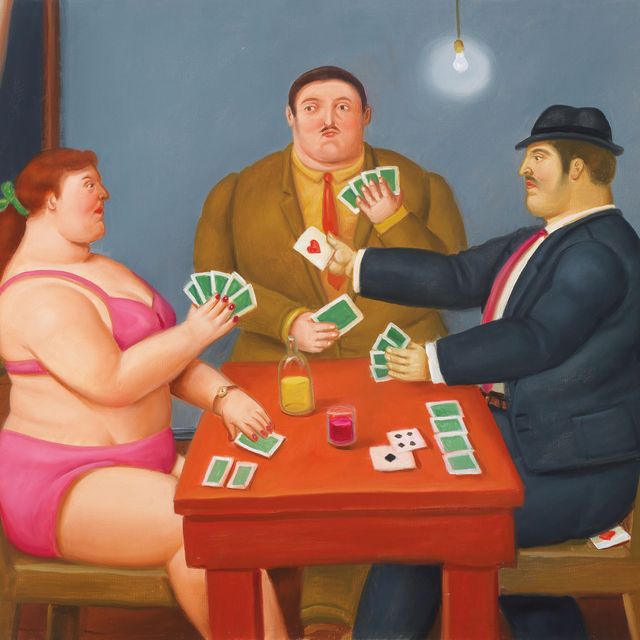 Fernando Botero — Игроки в карты