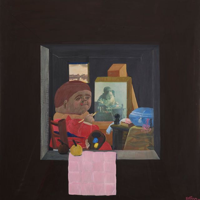 Fernando Botero — Художник Вермеера