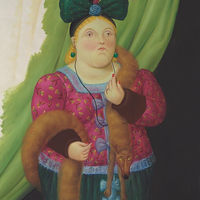 Fernando Botero — Светская дама