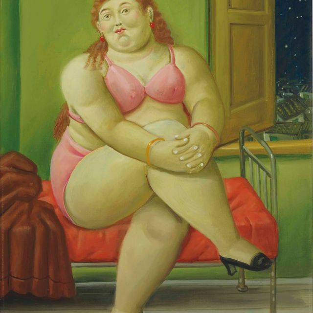 Fernando Botero — В спальне