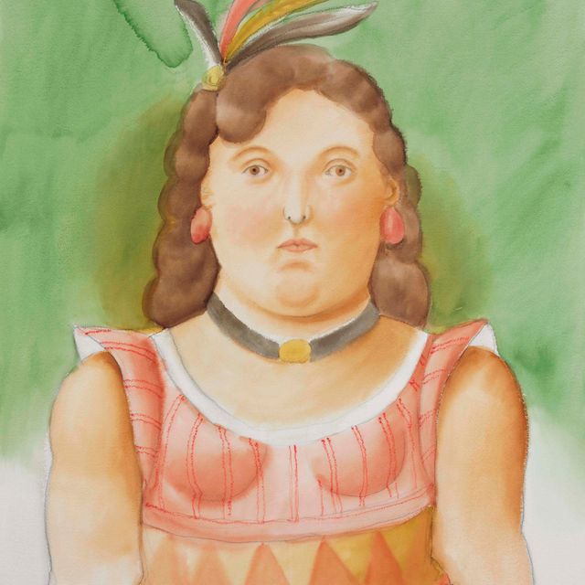 Fernando Botero — Циркачка