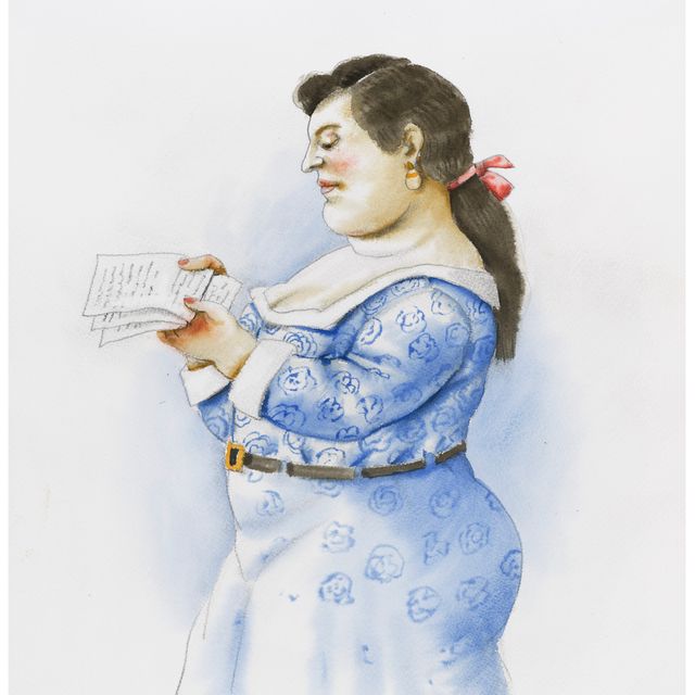 Fernando Botero — Ла леттера