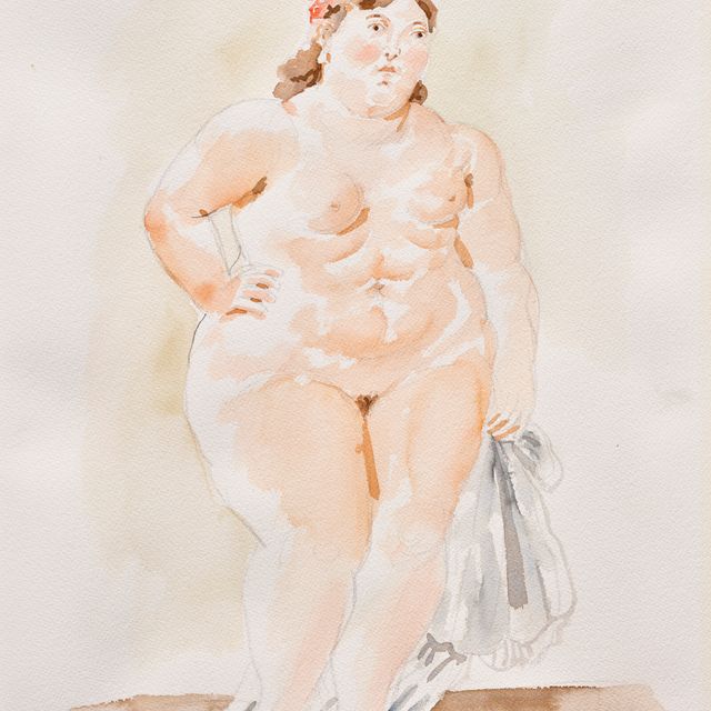 Fernando Botero — Женский дебют