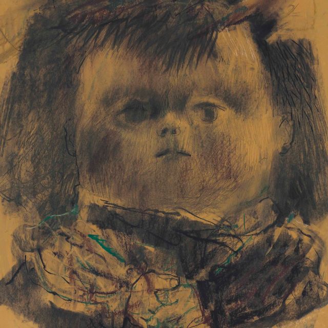 Fernando Botero — Маленькая девочка с яблоком