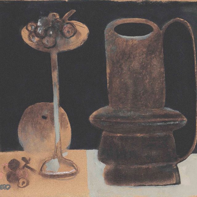 Fernando Botero — Натюрморт с грушами