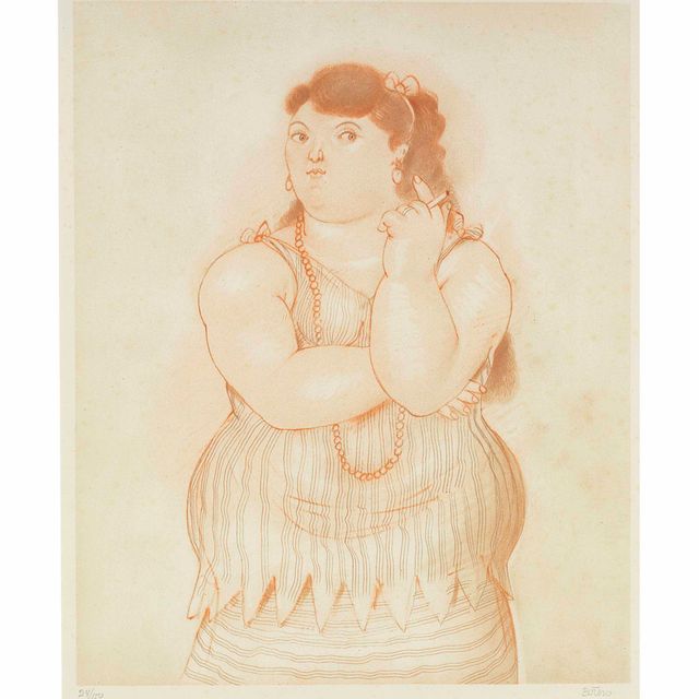 Fernando Botero — Ботеро: Десерты и акварели